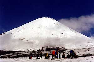 The highest active volcano of Euroasia - Kluchevskoy Volcano 4750 meters.