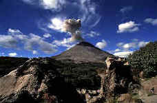 Karymsky Volcano eruption.