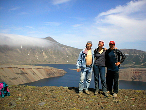 Ksudach Volcano view.