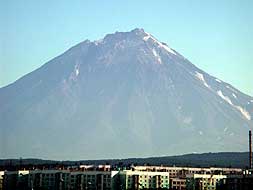 Petropavlovsk-Kamchatsky. Koryaksky Volcano.