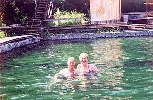 Esso Hot Springs Swimming Pool.