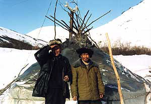 Sergei and Alexei.  Reindeer Herders.