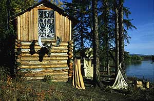 Range Moose Lodge. Banya (Russian sauna).
